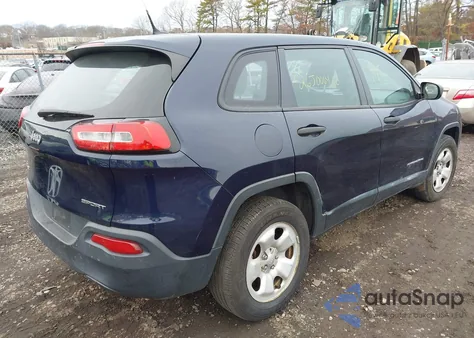 2014 Jeep Cherokee Sport z USA, uszkodzony, nr VIN 1C4PJMABXEW225064